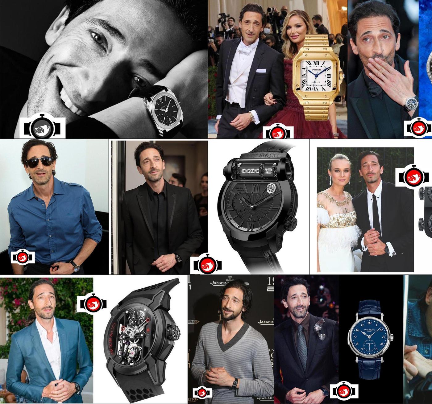 Adrien Brody's Watch Collection: A Closer Look